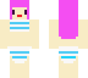 blue stripe bikini rp