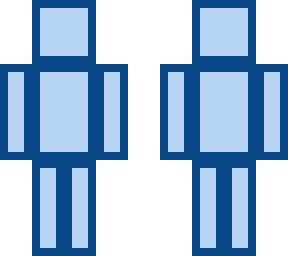 dark blue light blue