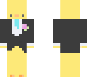 duck tuxedo blue