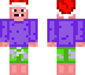festive patrick star