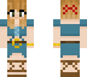 jasmine-inspired cute teen girl custom skin