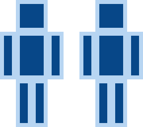 light blue dark blue