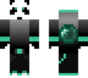 mint/enderpearl panda