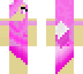pink forest girl