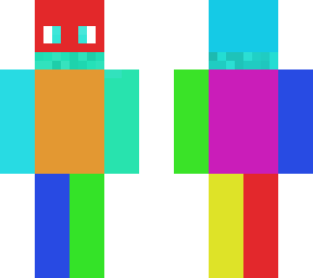 rainbow skin