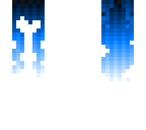 blue & black hair base