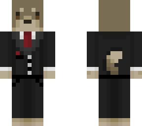 dog in tux