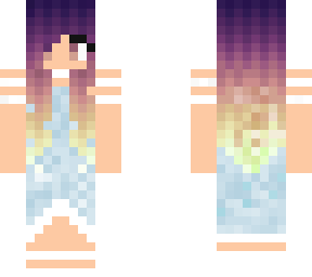 ligth blue girl