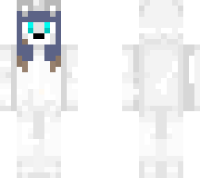 not my skin edit of polar bear cute girl