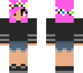 pink hair