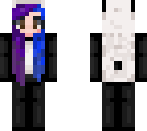 split hair panda girl