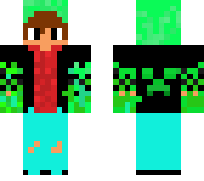 the green hoodie power up person