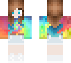 tie dye summer skin