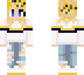 yellow and black blonde girl