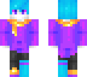a skin using all my profile pic colors