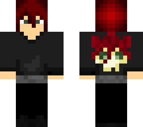 black shirt