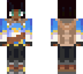brown skin zelda v2 (edit from foxtailgirl)