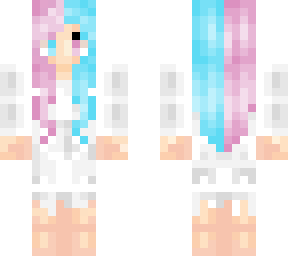 candyfloss color hair