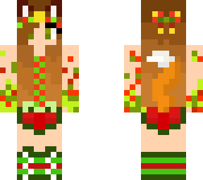 fox girl (christmas)
