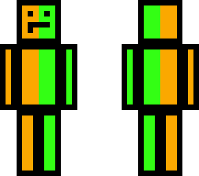 green and orange (slim version)