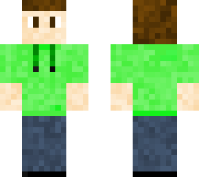 green hoodie boy