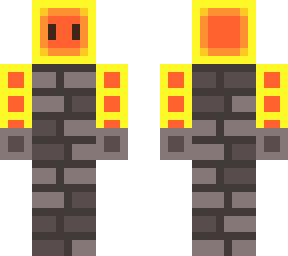 humanoid lava-ball