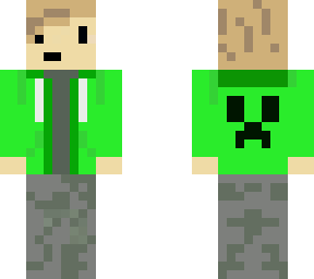 minecraft creeper hoodie