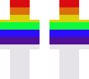 rainbow person