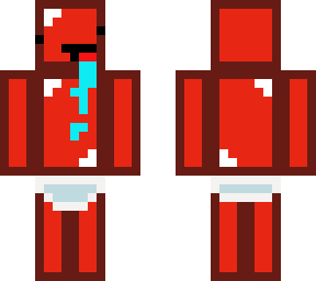 red derpy face diaper skeppy