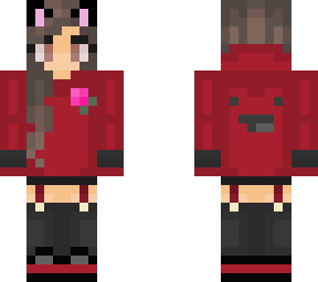 red hood thigh highs