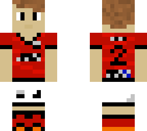 soccer player (away kit)