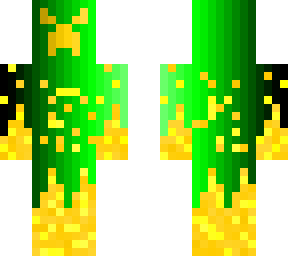 special flaming shaded creeper for 200 likes!
