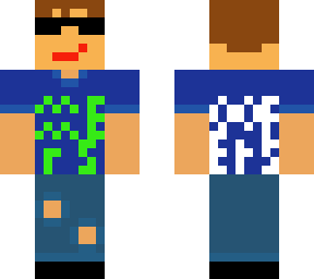 a minecraft memers skin