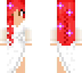 cassie in a wedding dress