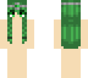 Elf Girl Hair Base | Minecraft Skin