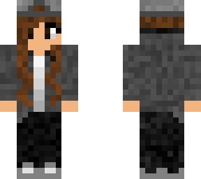 girl skin with cap and hood 2 (original)