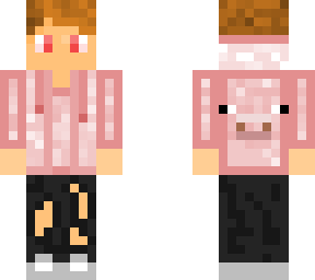 pig hoodie boy