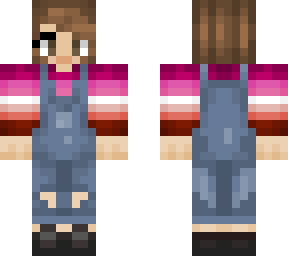 pride flag overalls - edit