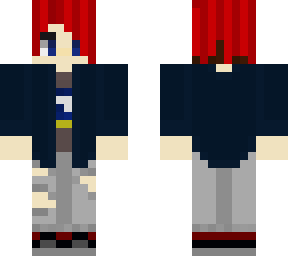 punk red hair