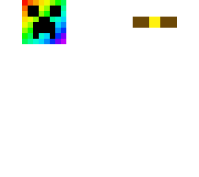 rainbow creeper mask