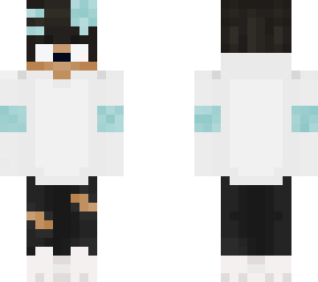 um twin with the other white and blue skin