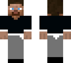 black and gray steve