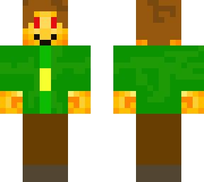 chara golden steve suit