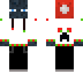 cool christmas enderman