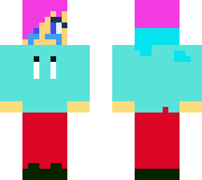 crying blue teenager