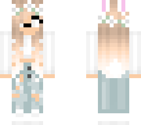 cute bunny girl (blonde, edit)