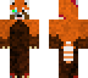 cybernetic red panda