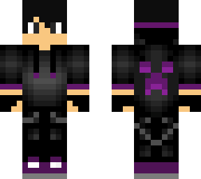 encapuchado morado