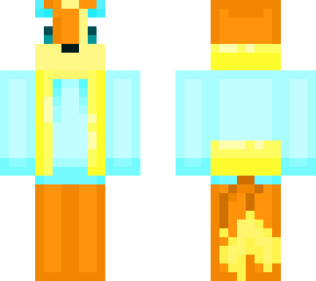 floatzy in cute bleu hoodie