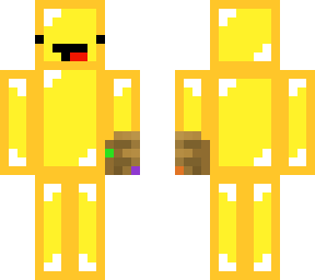 gold derp block with thanos gauntlet
